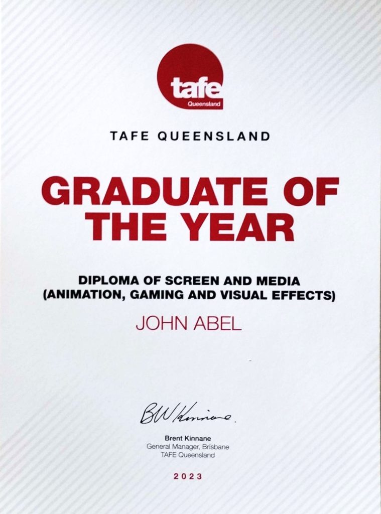 TAFE QLD - Graduate of the Year 2023